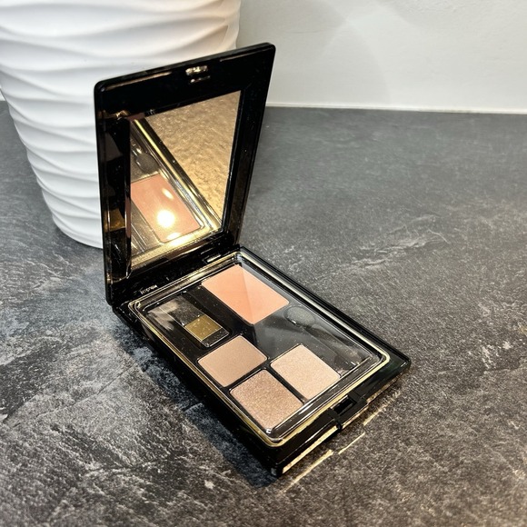 Vintage Lancome Ombre Smoke Couture & Blush Subtil Cedar Rose Compact NEW - Picture 1 of 6